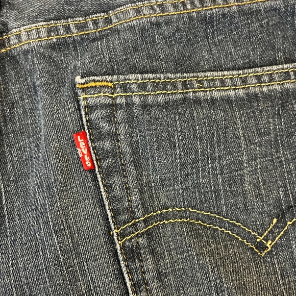 Levi’s 559 Relaxed Fit Jeans Zipper Fly Red Tag 36x30 Act 35x29 Blue Dark Wash D - Picture 3 of 9